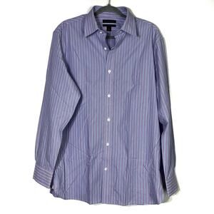 Banana Republic Poplin Button Down Dress Shirt Large NWT